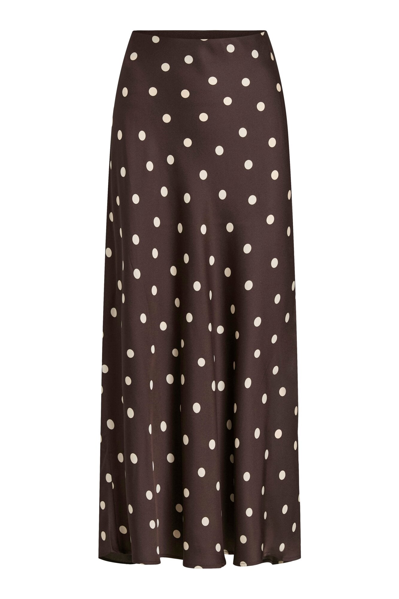 Viellette midi nederdel - Coffee Bean